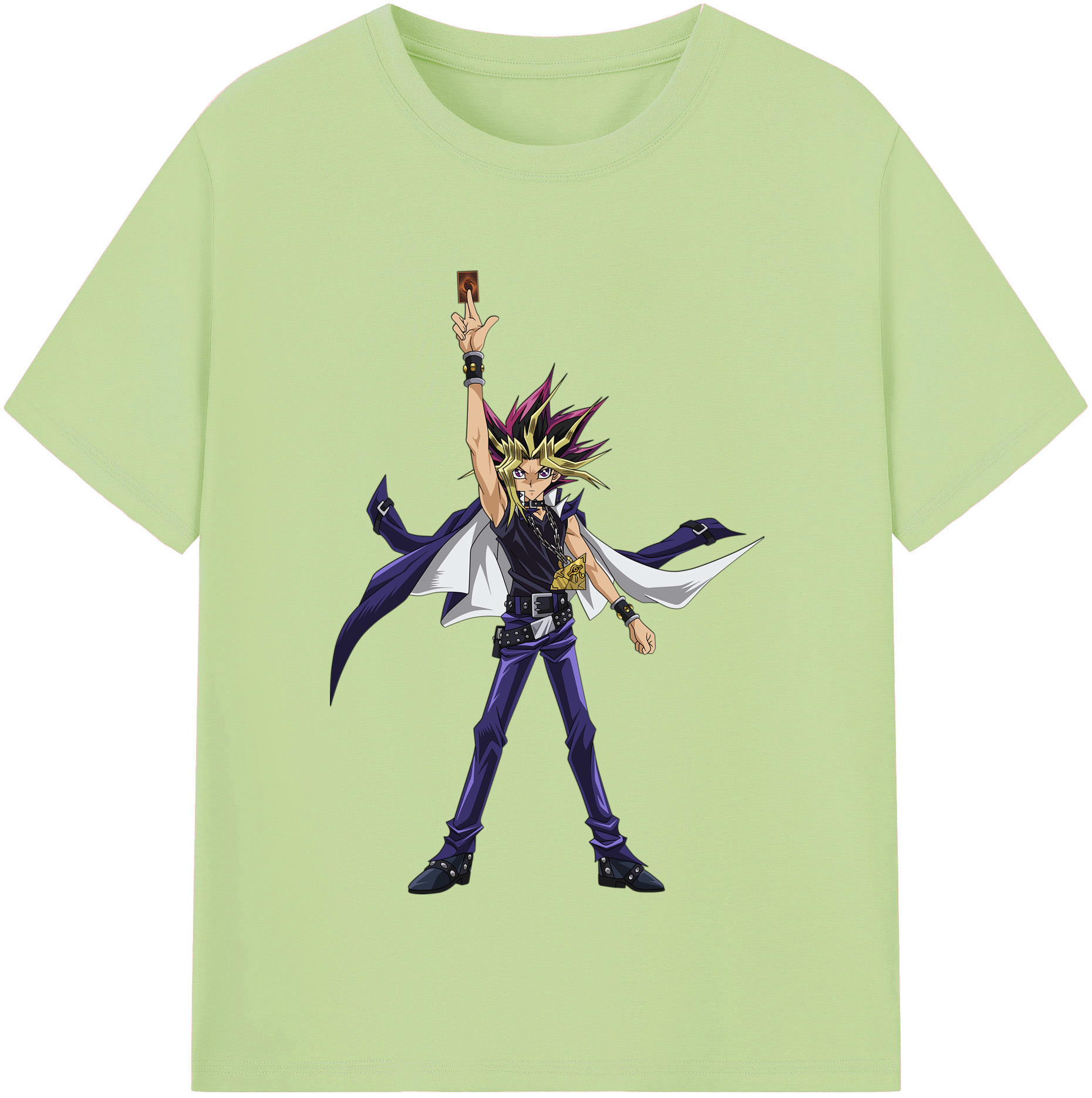 （画像用） 遊☆戯☆王 Yu-Gi-Oh! 綿100％半袖Tシャツ（フロントプリント）